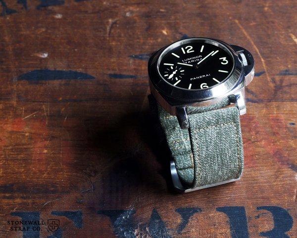 STONEWALL | for PANERAI Canvas Strap 2p #Swiss Army