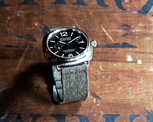 STONEWALL | for PANERAI Canvas Strap 2p #Swiss Army