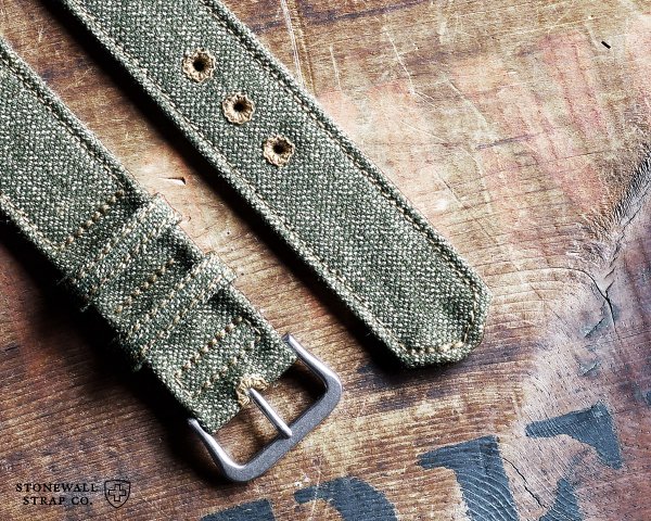 STONEWALL | Canvas Strap 2p Single #Swiss Army (S&P)