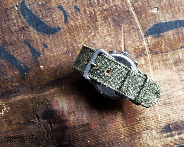 STONEWALL | Canvas Strap 2p Single #Swiss Army (Su0026P)