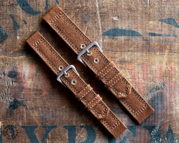 STONEWALL | Canvas Strap 2p Double #Brown Duck