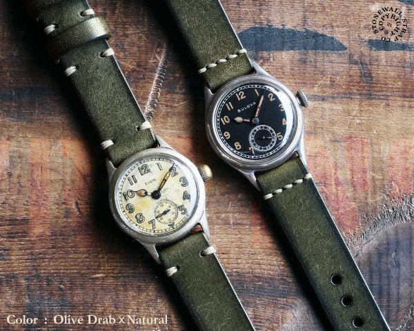 【美品】STONEWALL ストーンウォールHeritage Strap20mm STONEWALL | Heritage Strap 2P Light Heavy Classic #Green (N)