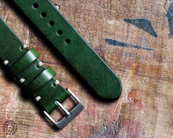 【美品】STONEWALL ストーンウォールHeritage Strap20mm STONEWALL | Heritage Strap 2P Light Heavy Classic #Green (N)