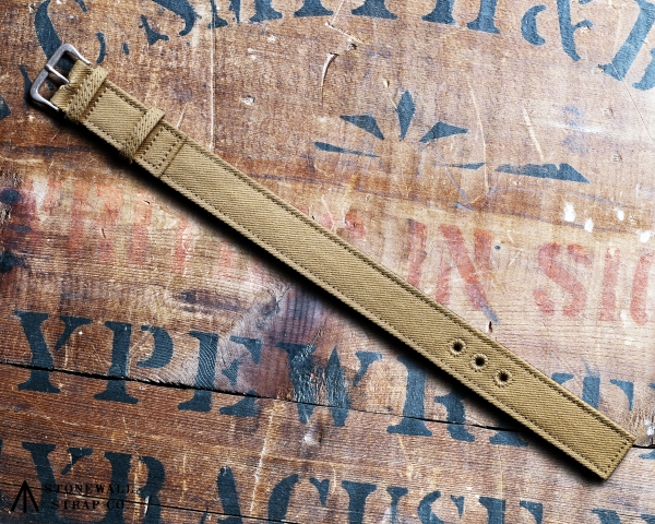 STONEWALL | Canvas Strap British Military #Khaki Drill