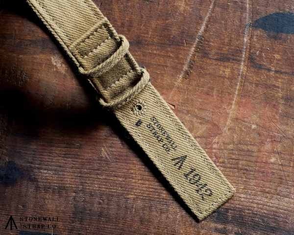 STONEWALL | Canvas Strap British Military #Khaki Drill