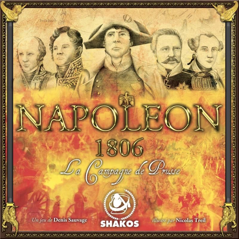 日本語PDFルールあり】Napoleon 1806 - 歴史ボードゲーム専門通販
