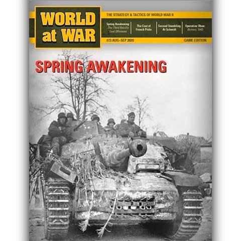 Ww73 Spring Awakening 春の目覚め作戦 歴史ボードゲーム専門通販ショップ 小さなウォーゲーム屋