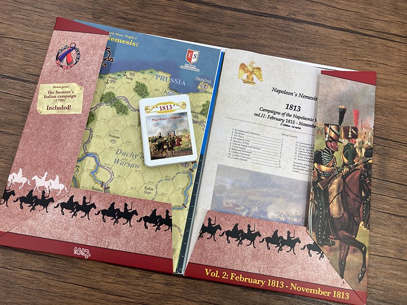 日本語PDFルールあり】1813: Napoleon's Nemesis - 歴史ボードゲーム専門通販ショップ: 小さなウォーゲーム屋