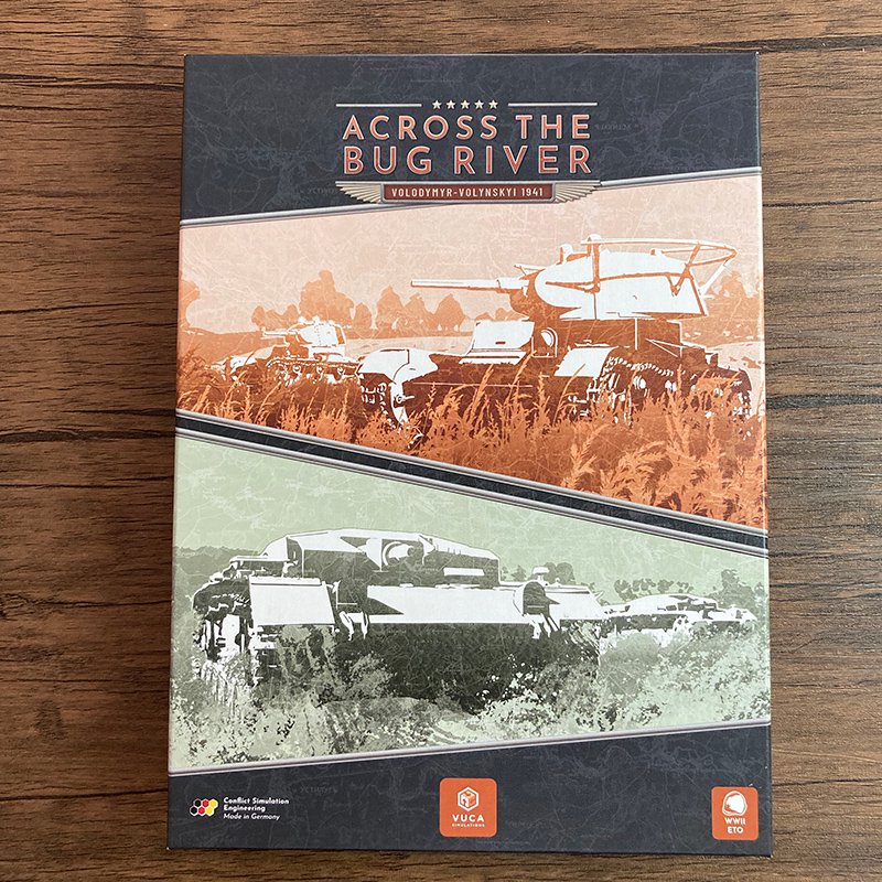 日本語ルールブック付き】Across the Bug River - 歴史ボードゲーム