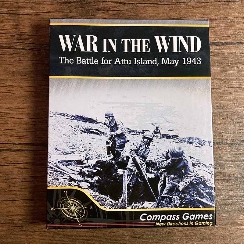 日本語ルールブック付き】War in the Wind（アッツ島の戦い） - 歴史 