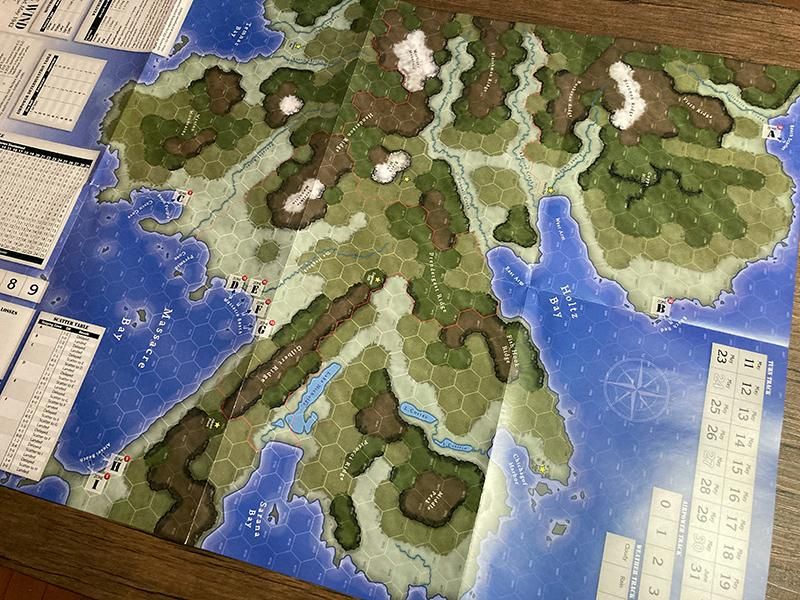 日本語ルールブック付き】War in the Wind（アッツ島の戦い