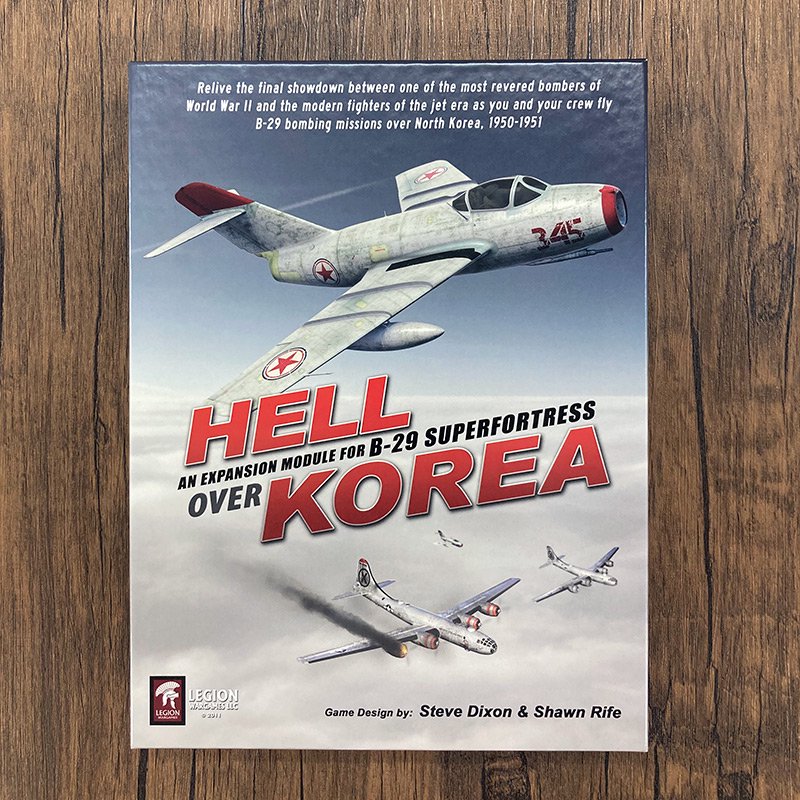 日本語ルールブック付き】Hell Over Korea - 歴史ボードゲーム専門通販ショップ: 小さなウォーゲーム屋