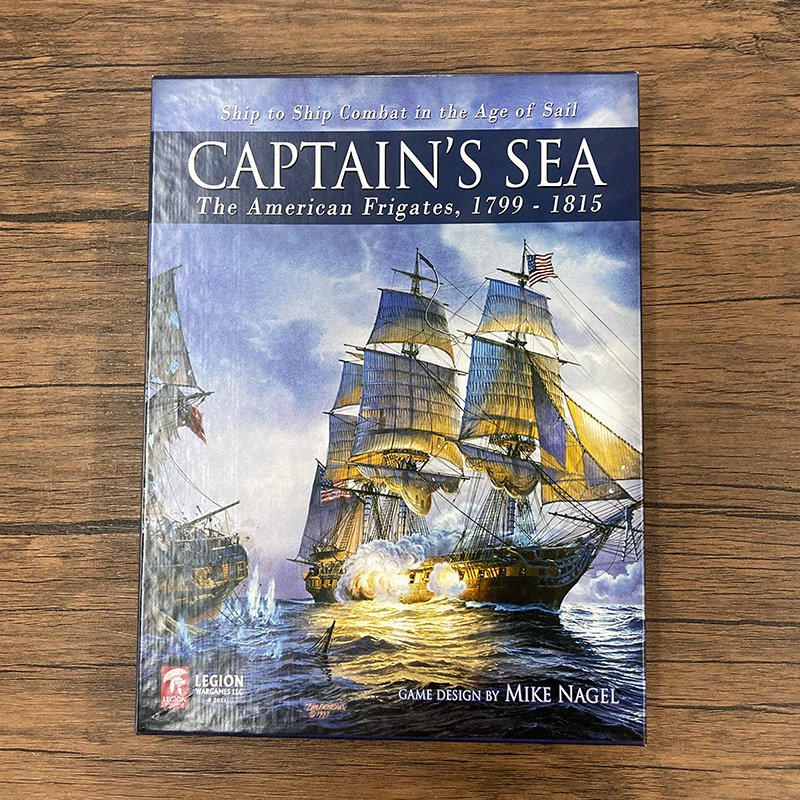 日本語PDFルールあり】Captain's Sea - 歴史ボードゲーム専門通販ショップ: 小さなウォーゲーム屋