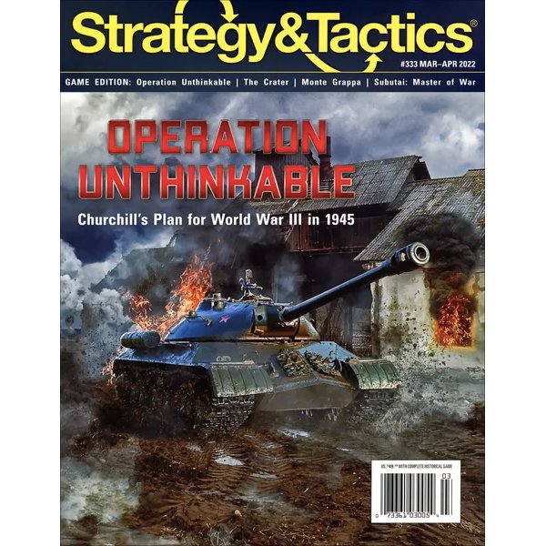 日本語PDFルールあり】ST333- Operation Unthinkable - 歴史ボード 