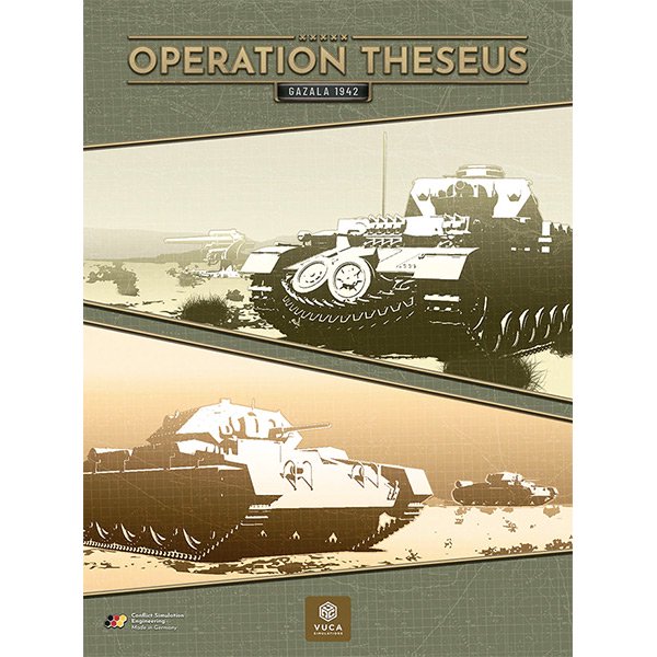 日本語PDFルールあり】Operation Theseus: Gazala 1942 - 歴史ボード