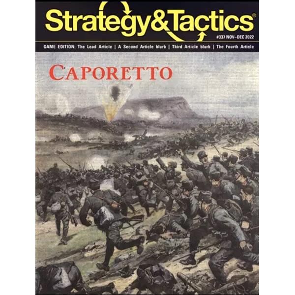 印刷済み日本語ルールブック付き】ST337- Caporetto: The