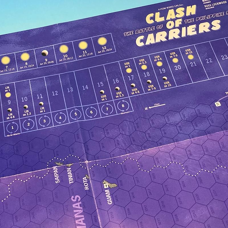 印刷済み日本語ルールブック付き】AtO58- Clash of Carriers 印刷済み日本語ルールブック付き】AtO58- Clash of Carriers