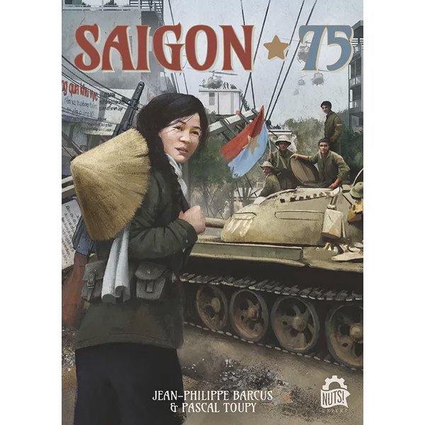 印刷済み日本語ルールブック付き】Saigon 75 - 歴史ボードゲーム専門