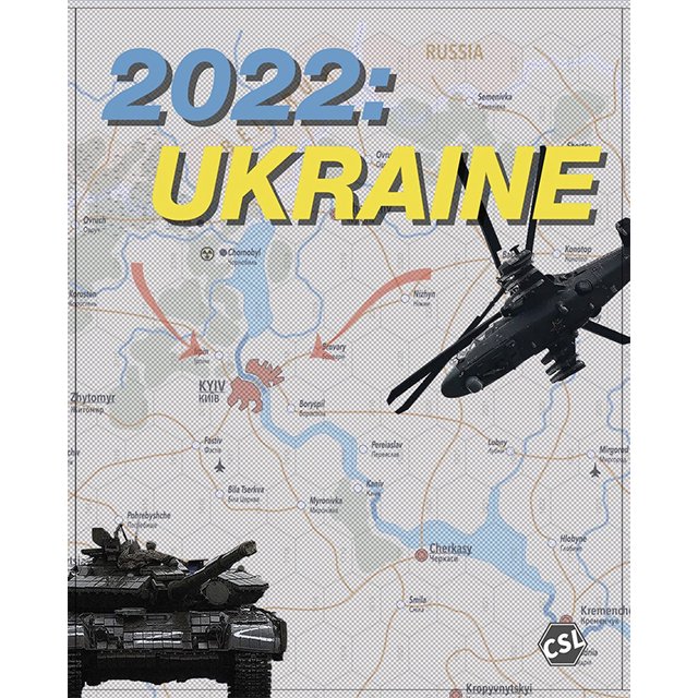 日本語PDFルールあり】2022: Ukraine - 歴史ボードゲーム専門通販ショップ: 小さなウォーゲーム屋