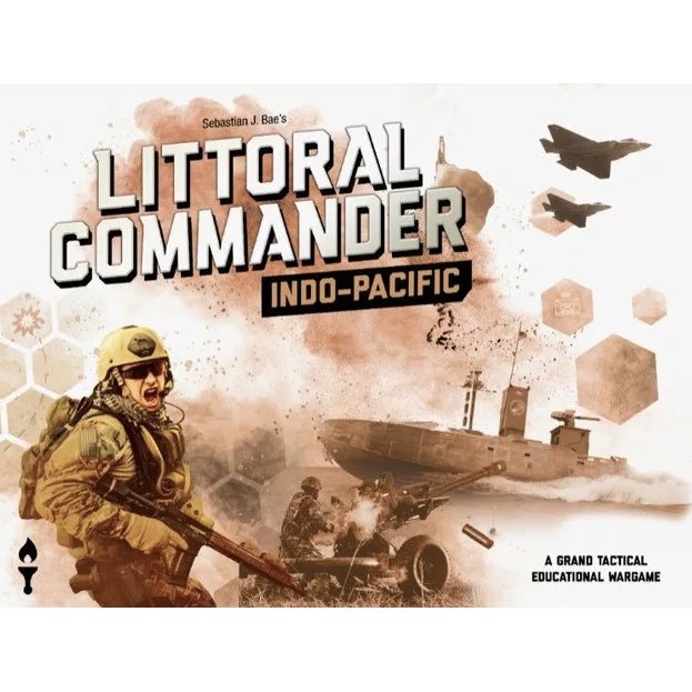 印刷済み日本語ルールブック付き】Littoral Commander: Indo-Pacific 