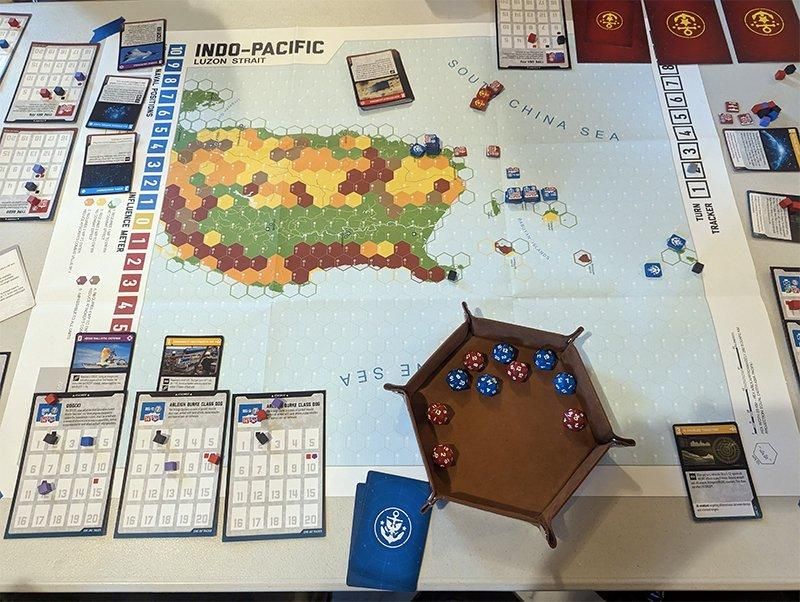 印刷済み日本語ルールブック付き】Littoral Commander: Indo-Pacific - 歴史ボードゲーム専門通販ショップ: 小さなウォー ゲーム屋