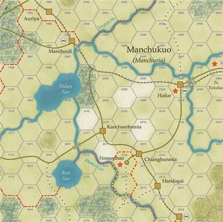 PDF日本語ルールあり】WW95-Khalkin-Gol War - 歴史ボードゲーム