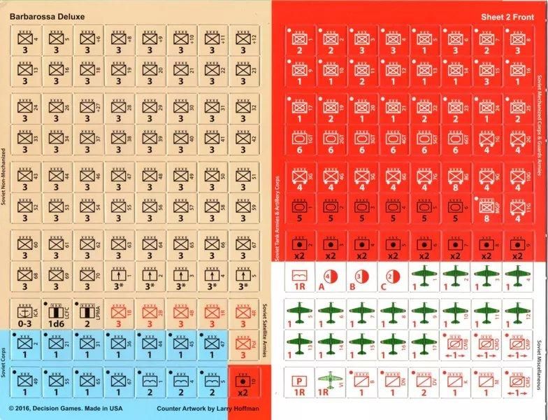 印刷済み日本語ルールブック付き】Barbarossa Deluxe - 歴史 印刷済み日本語ルールブック付き】Barbarossa Deluxe - 歴史