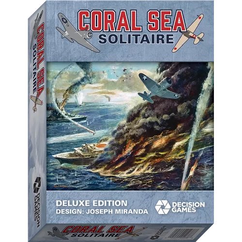 印刷済み日本語ルールブック付き】Coral Sea Solitaire: Deluxe Edition - 歴史ボードゲーム専門通販ショップ:  小さなウォーゲーム屋