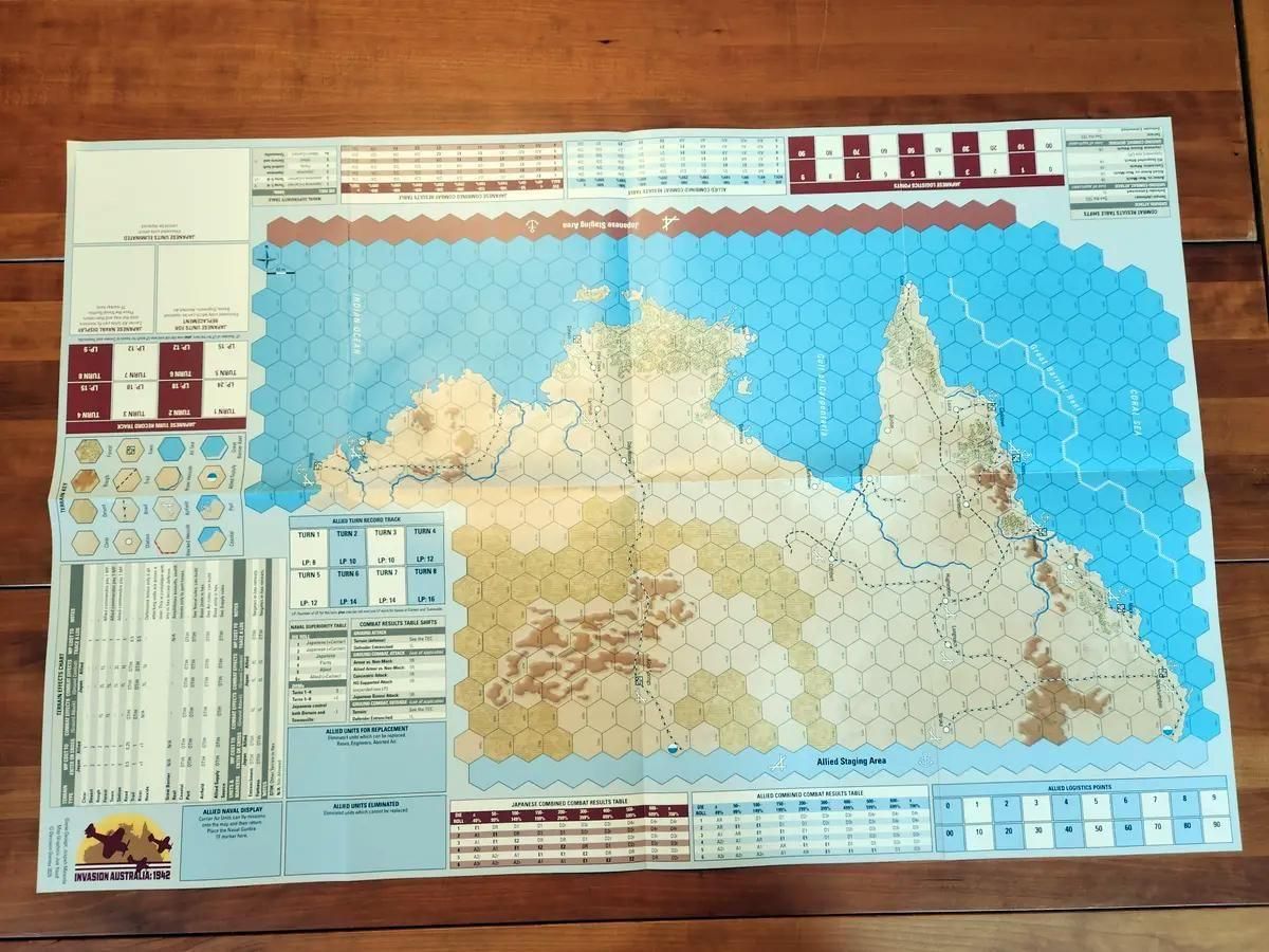 ●GAME INVASION 印刷済み日本語ルールブック付き】WW102- Invasion Australia - 歴史