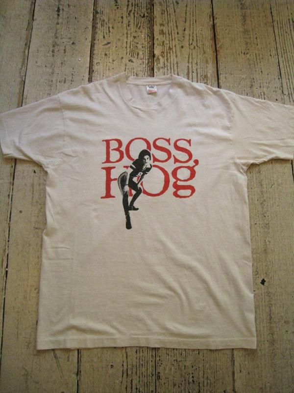 90s Boss Hog ボスホッグ　バンドT サイズL 90's BOSS HOG Tee - Spring Store by rightyright
