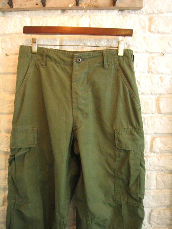 60's US Military Jungle Fatigue Pants Non Rip - Spring Store