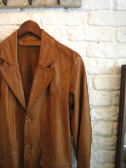 70's EAST WEST Derringer Leather Jacket
