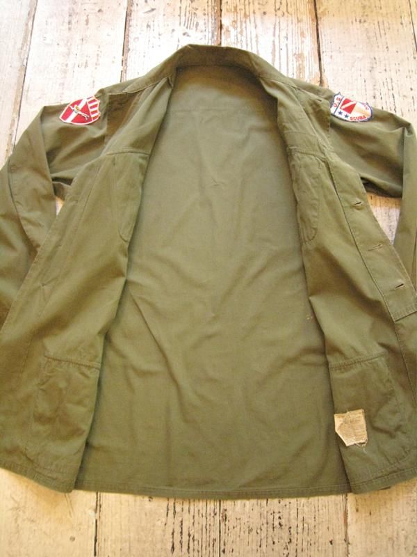 1960's US ARMY Jungle Fatigue Jacket 3rd - Spring Store by rightyright