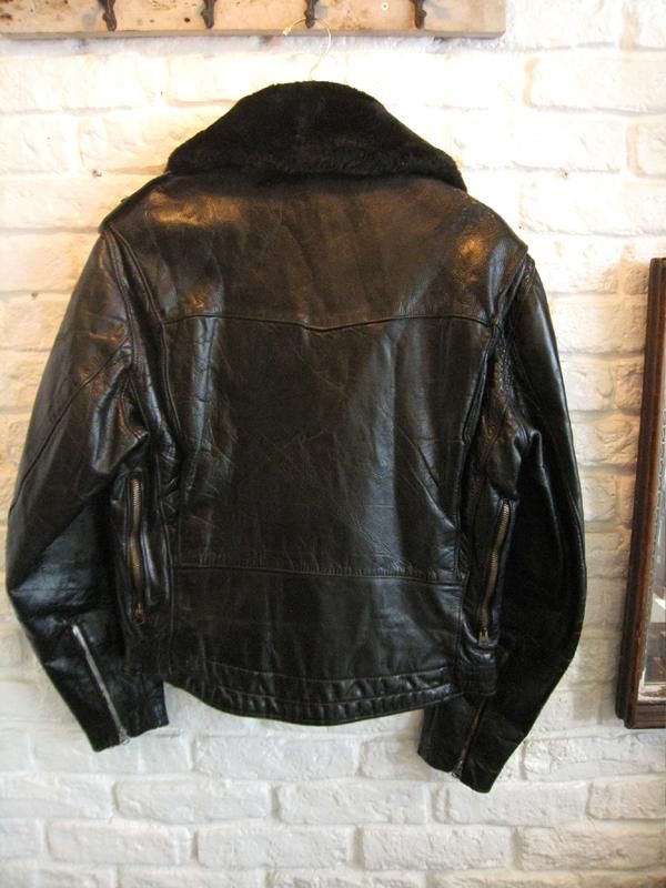 ★1950s BUCO J-24 VINTAGE★レザーライダースジャケット BUCO J-24 / WHITE x BLACK – The Real McCoy's