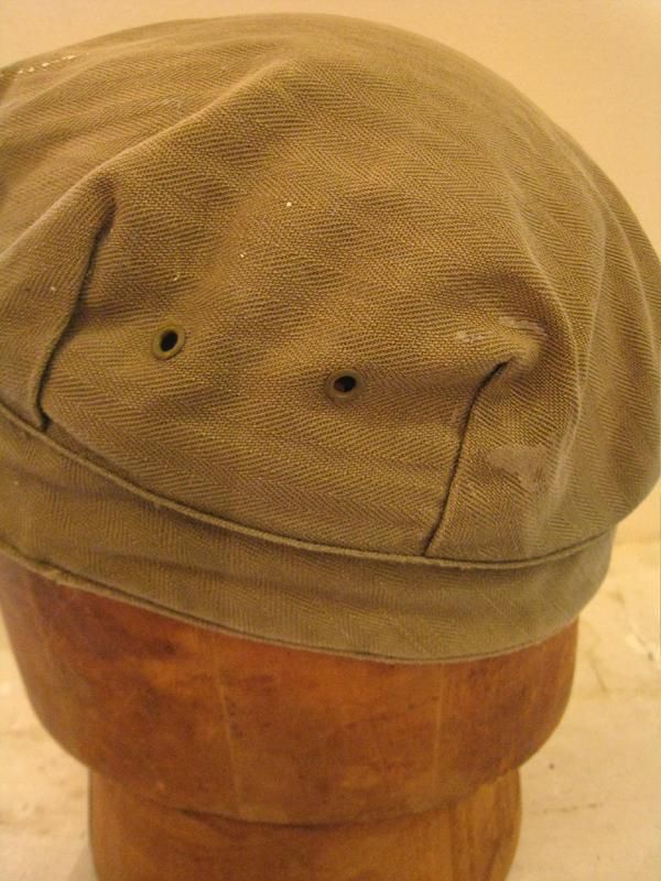 40s WW2 US ARMY 出す HBT ユーティリティ キャップ 米軍実物