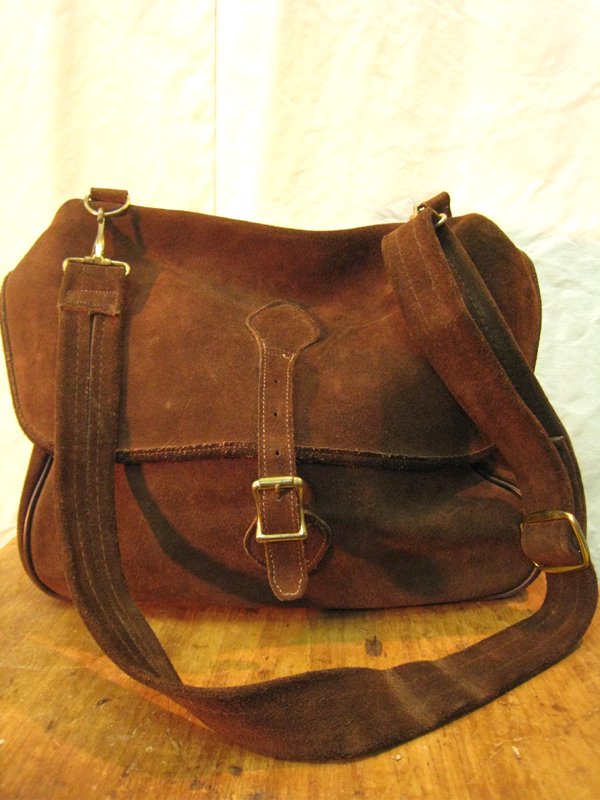 80's LL Bean Suede Shoulder Bag - Spring Store by rightyright