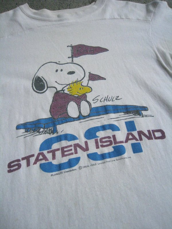 70's Snoopy Football T-shirt - Spring Store by rightyright