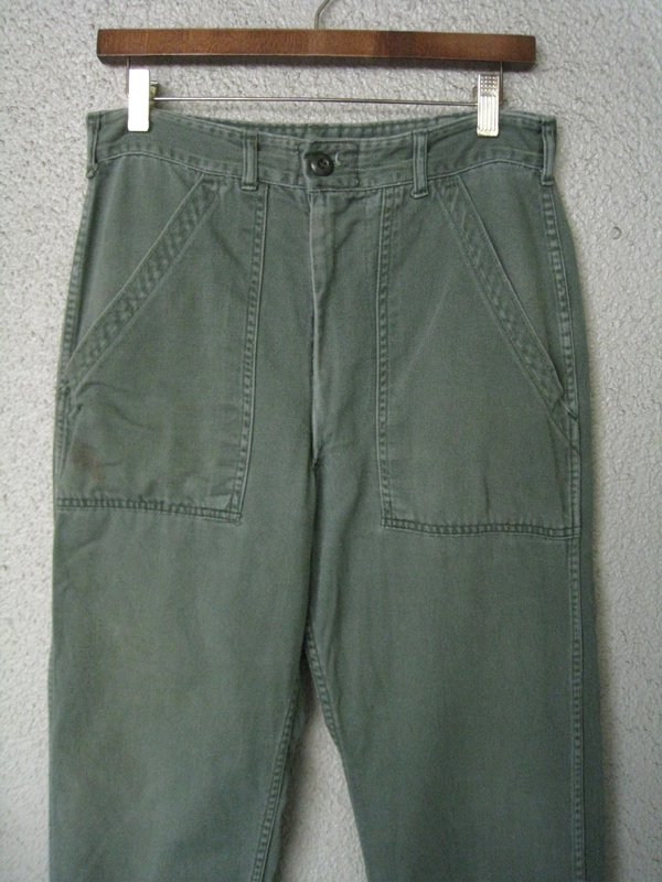 70's US ARMY Utility Pants Zip Type - Spring Store by rightyright