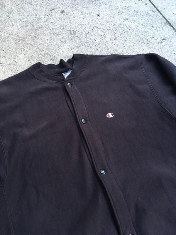 Champion reverse weave snap sweat cardigan - Spring Store by Champion reverse weave snap sweat cardigan - Spring Store by