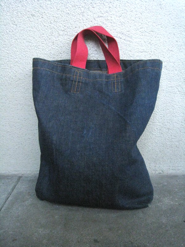 70's LEVI'S Big E Denim Tote Bag - Spring Store by rightyright