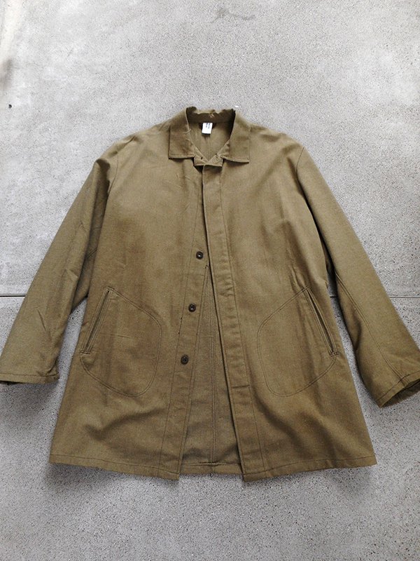 60-70's Czech Military Mac Coat Dead Stock - Spring Store by