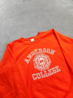 80's College Sweat Shirt Dead Stock