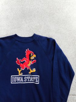 80's IOWA STATE UNIVERSITY Sweatshirt Dead Stock