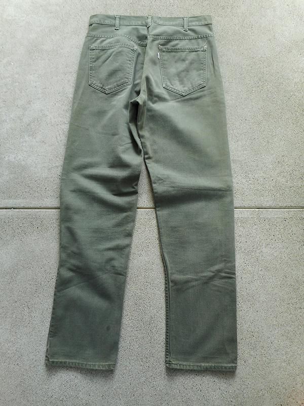 60's LEVI'S Cotton Twill Tapered Pants - Spring Store by