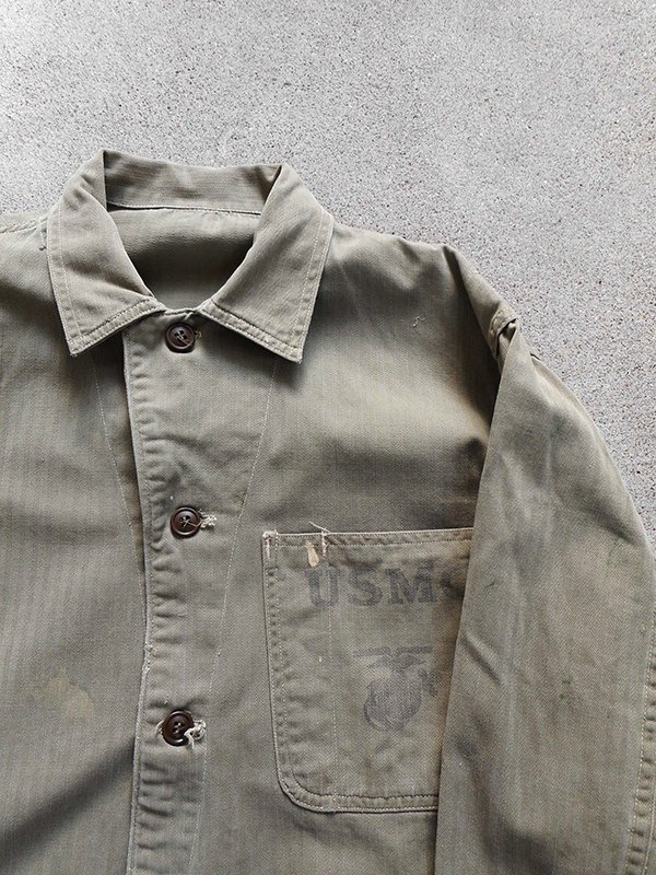 40's USMC P-41 HBT Utility Jacket - Spring Store by rightyright