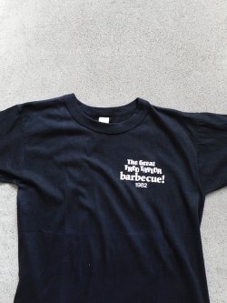 80's FRED TAYLOR barbecue! T-shirt Dead Stock