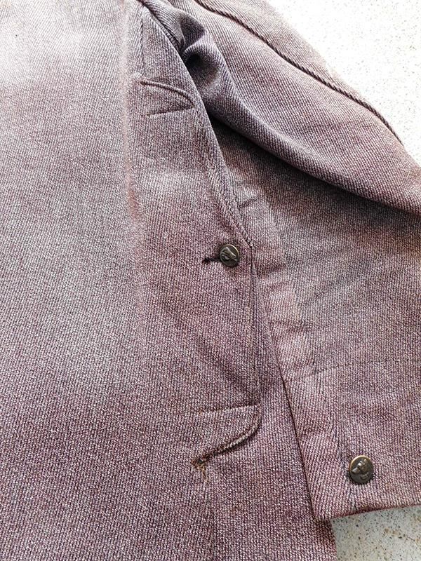 40's French Hunting Jacket w Animal Buttons - Spring Store by