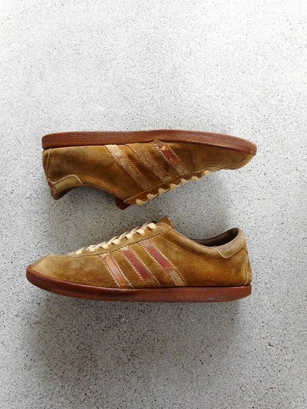 Vintage Adidas Tobacco Shoes 1970's Made in France | eBay