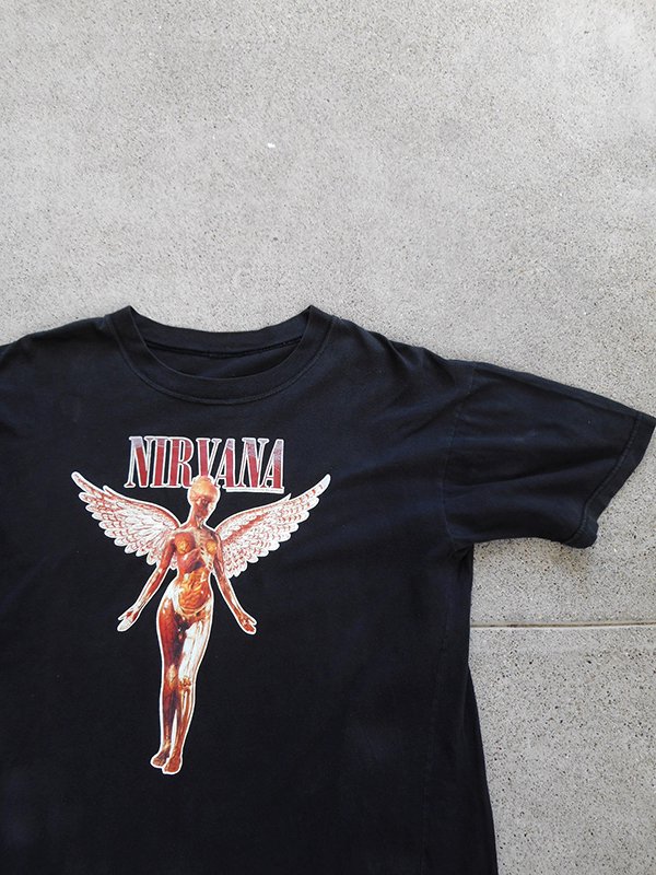 90's NIRVANA IN UTERO T-Shirt - Spring Store by rightyright