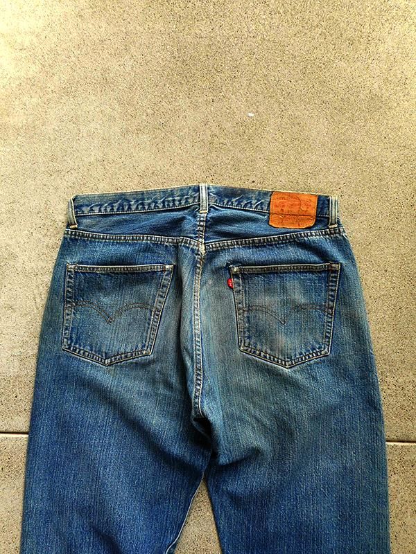 Levi限定セール！ Levi's 501 66 前期 リメイク バイカラー